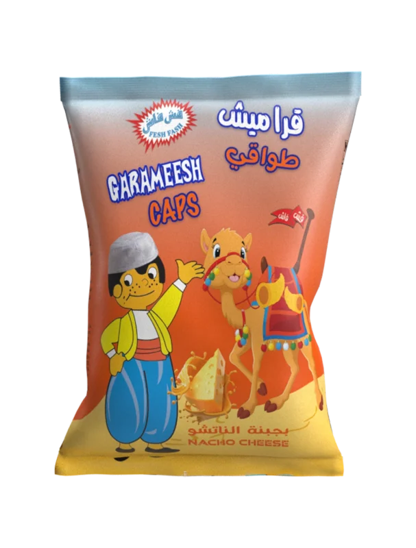 قراميش طواقي بجبنة الناتشو عائلي